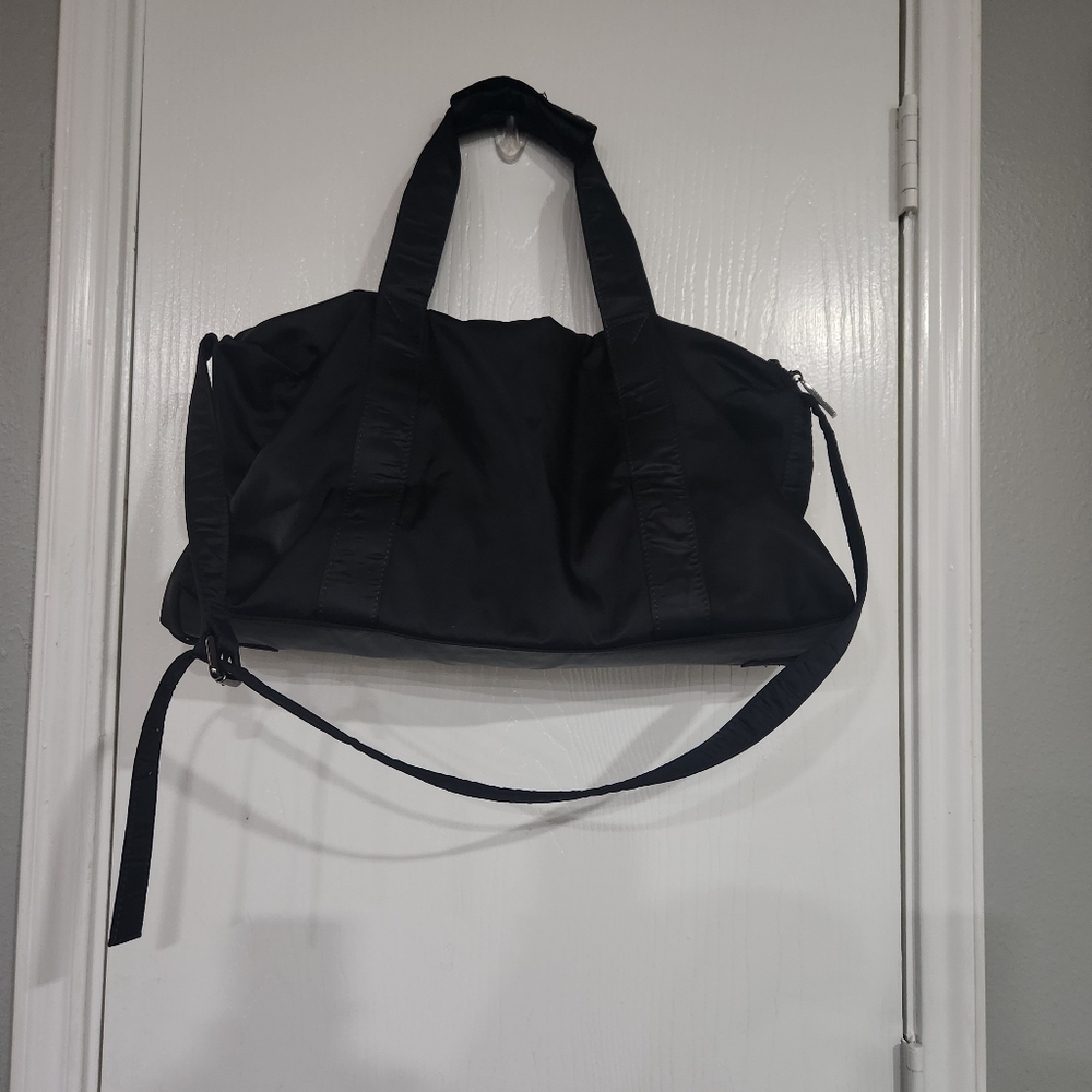 Black Travel Bag/ Gym Bag